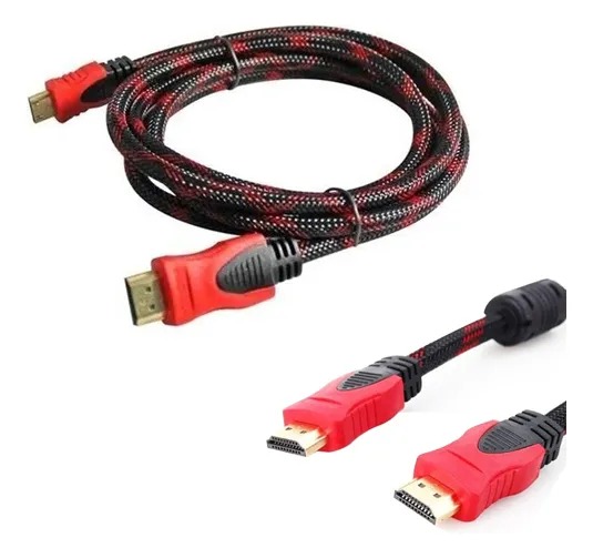 Cable Hdmi a Hdmi – 1.5 Metros Full Hd – PS3 PS4 PS5 XBOX TV – CON